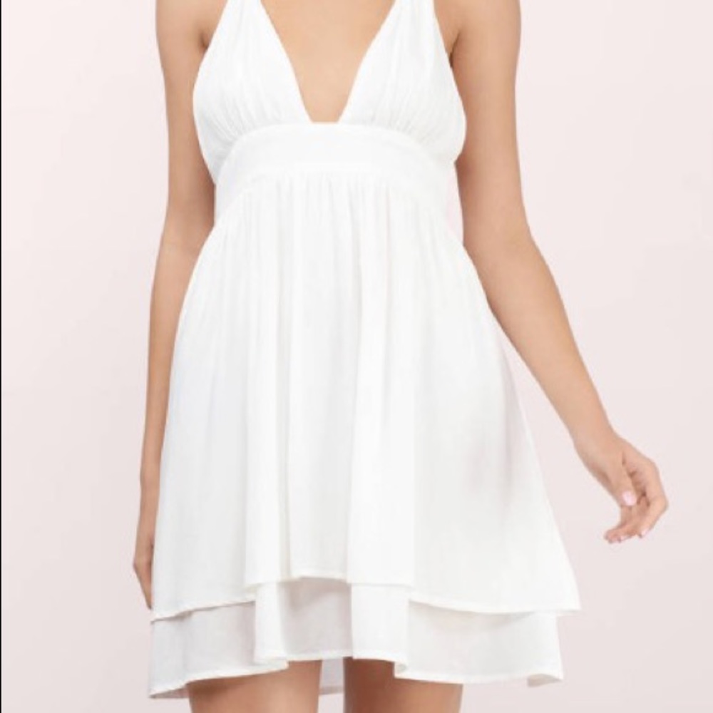 🌟 WHITE “MARILYN MONROE” DRESS